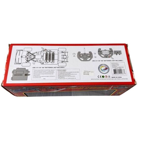 RC Formula Speed Racing Radio Remote Control Blue Hobby Battery Operated - Picture 4 of 12